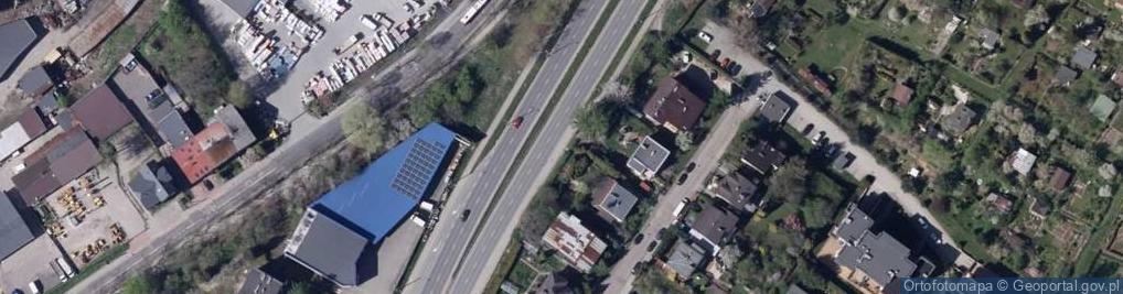 Zdjęcie satelitarne Warsztat naprawy samochodów