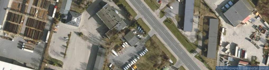 Zdjęcie satelitarne Warsztat naprawy samochodów