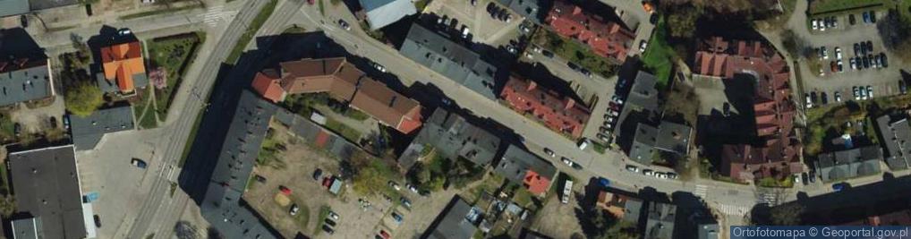 Zdjęcie satelitarne Warsztat naprawy samochodów