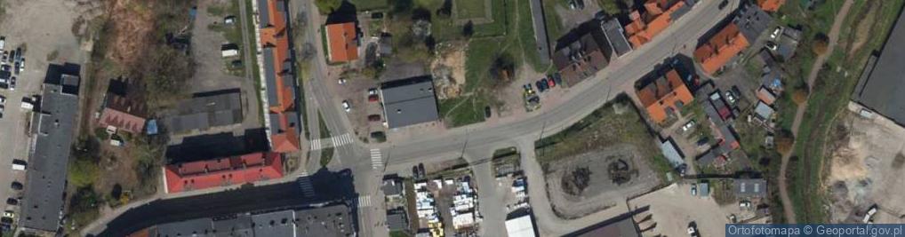 Zdjęcie satelitarne Warsztat naprawy samochodów