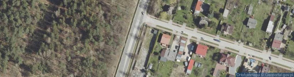 Zdjęcie satelitarne Warsztat naprawy samochodów
