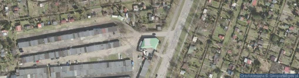 Zdjęcie satelitarne Warsztat naprawy samochodów