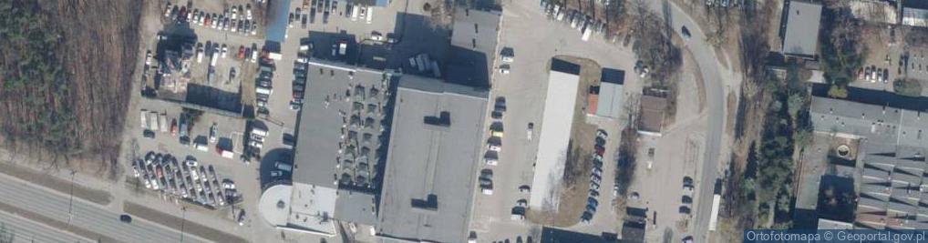 Zdjęcie satelitarne WSRM w Łodzi