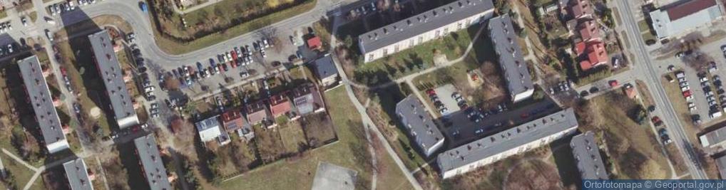 Zdjęcie satelitarne Warzywno-owocowy - Sklep