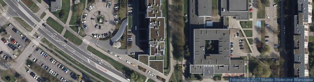 Zdjęcie satelitarne Aleksandra Romaldowska Przychodnia Weterynaryjna Chomiczówka