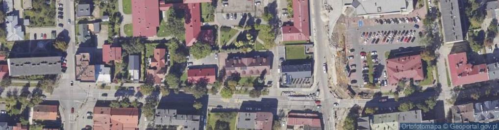 Zdjęcie satelitarne Centrum Zdrowia Małych Zwierząt LEK.WET.Artur Marek