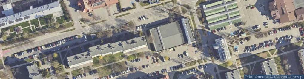 Zdjęcie satelitarne Cztery Łapy