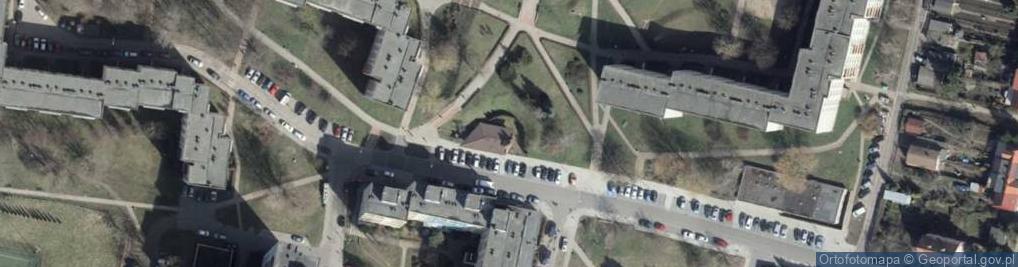Zdjęcie satelitarne Lecznica W Pałacyku
