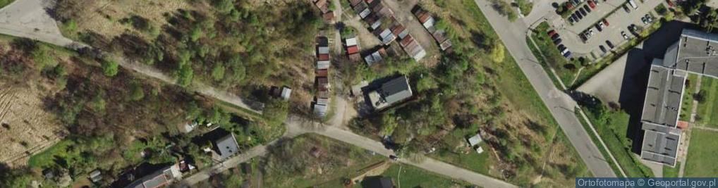 Zdjęcie satelitarne "Na Krakowskiej" Przychodnia weterynaryjna