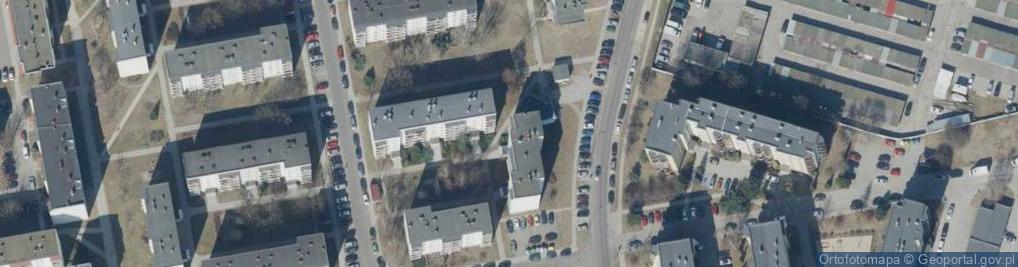 Zdjęcie satelitarne pod Żabką Przychodnia Weterynaryjna