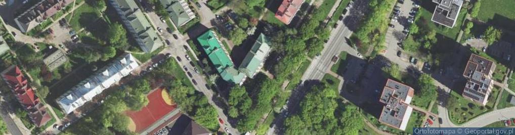 Zdjęcie satelitarne Przychodnia Weterynaryjna Kuciński Merta Wolski