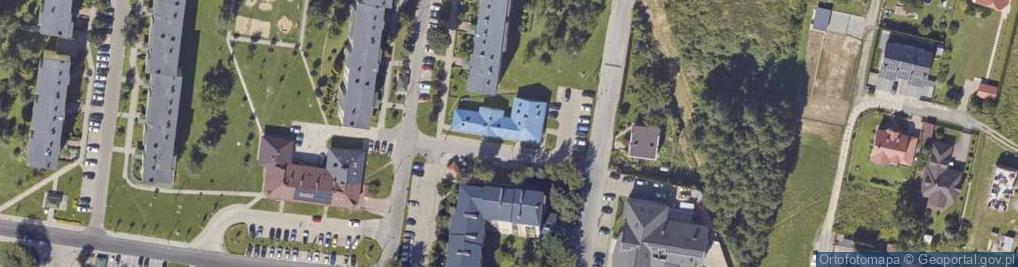 Zdjęcie satelitarne Przychodnia Weterynaryjna Patrycja Własnowolska Łoza Dariusz Kwaśniewicz Konrad Nowakowski Marcin Pilaszek 33 100 Tarnów Osiedle Zielone 16A