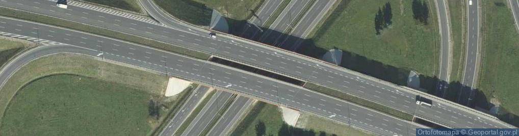 Zdjęcie satelitarne Węzeł 12/38 Lublin Rudnik