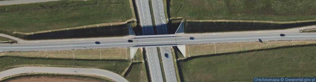 Zdjęcie satelitarne Węzeł 18 Suwałki Zachód