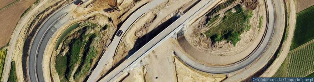 Zdjęcie satelitarne Węzeł 23 Stara Wieś