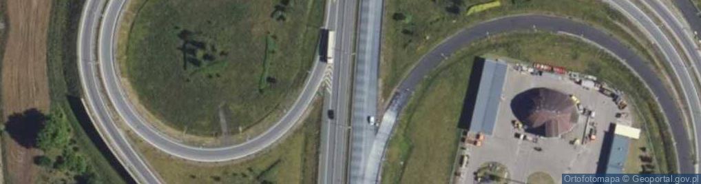 Zdjęcie satelitarne Węzeł 4 Pelplin