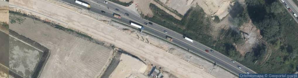 Zdjęcie satelitarne Węzeł 57 Błonie