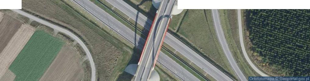 Zdjęcie satelitarne Węzeł 68 Jarosław Wschód