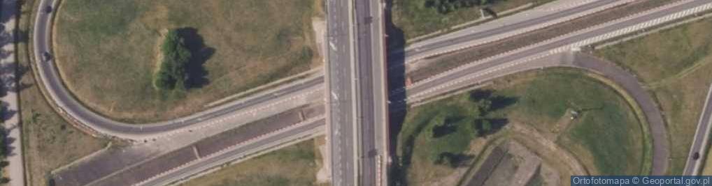 Zdjęcie satelitarne Węzeł 7 Białystok Północ