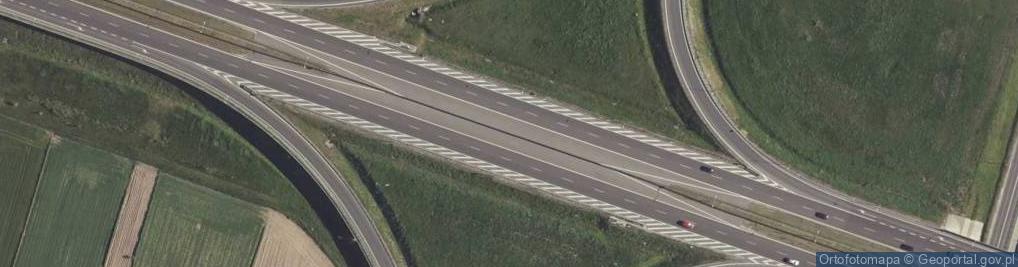 Zdjęcie satelitarne Węzeł 8 Nałęczów