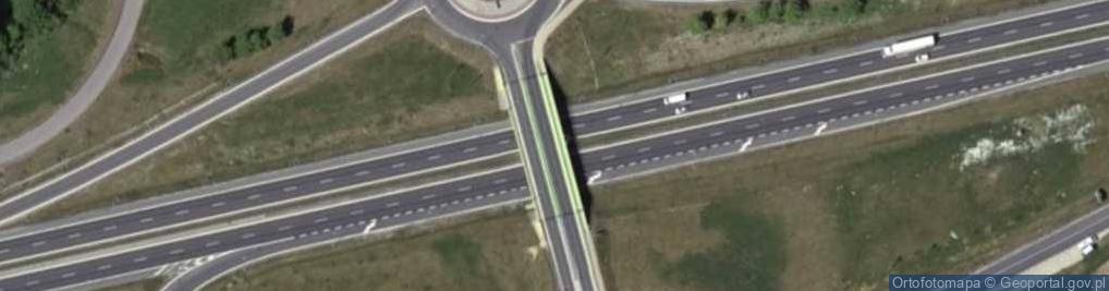 Zdjęcie satelitarne Węzeł 9 Kromerowo