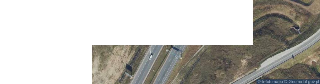 Zdjęcie satelitarne Węzeł Gruczno - Zjazd nr 6