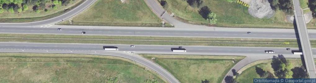 Zdjęcie satelitarne Węzeł Jeleń