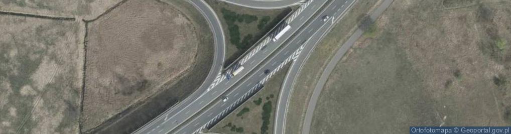 Zdjęcie satelitarne Węzeł Lucynów