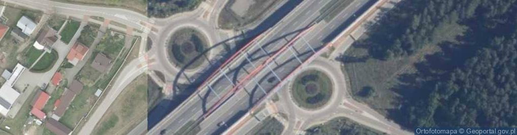 Zdjęcie satelitarne Węzeł Podborze
