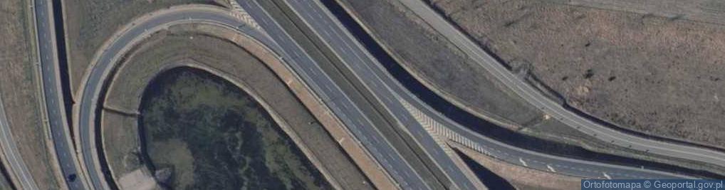 Zdjęcie satelitarne Węzeł Radom Północ - Zjazd nr 81