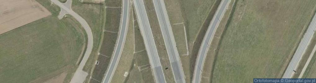 Zdjęcie satelitarne Węzeł Suwałki Południe - Zjazd nr 17