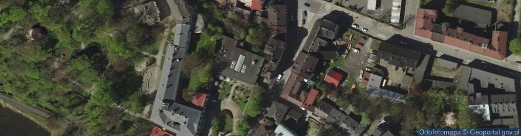 Zdjęcie satelitarne Zamek Cieszyn