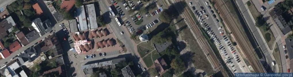 Zdjęcie satelitarne Kolejowa wieża ciśnień