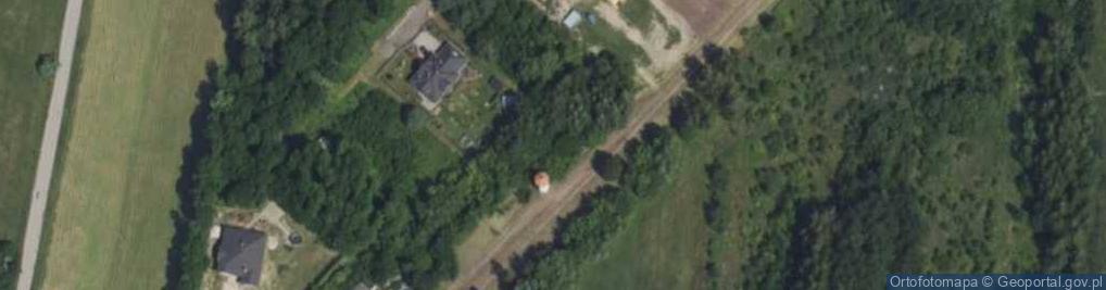 Zdjęcie satelitarne Kolejowa wieża ciśnień