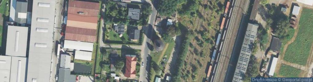 Zdjęcie satelitarne Kolejowa