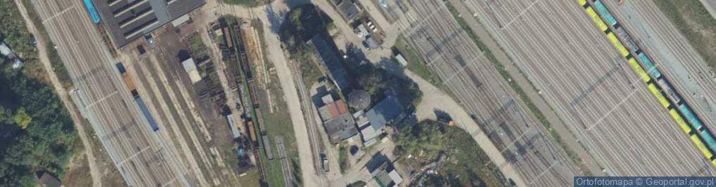 Zdjęcie satelitarne Kolejowa