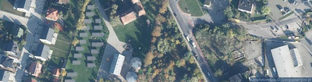 Zdjęcie satelitarne Miejska wieża ciśnień