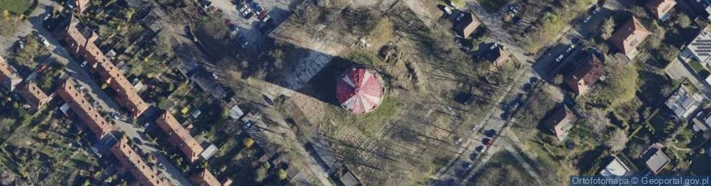 Zdjęcie satelitarne Wieża ciśnień