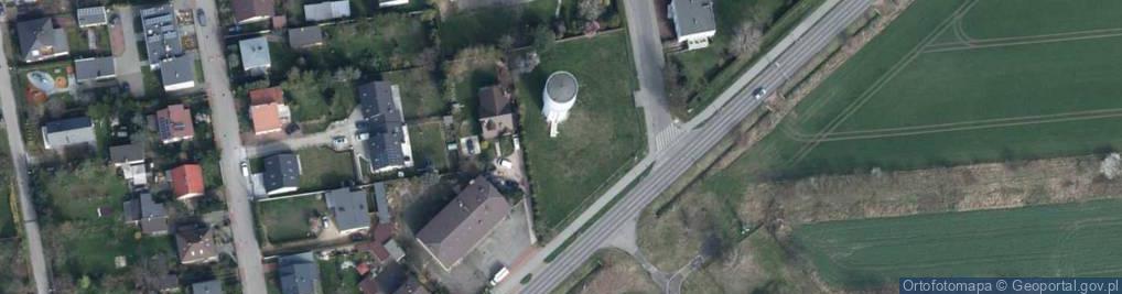 Zdjęcie satelitarne Wieża ciśnień