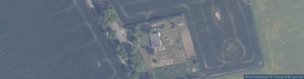 Zdjęcie satelitarne Stacja pomp w Krzyżanowie