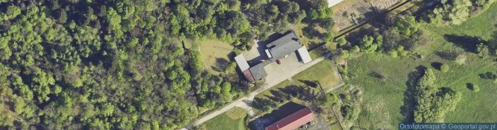 Zdjęcie satelitarne Stacja Uzdatniania Wody Łazy