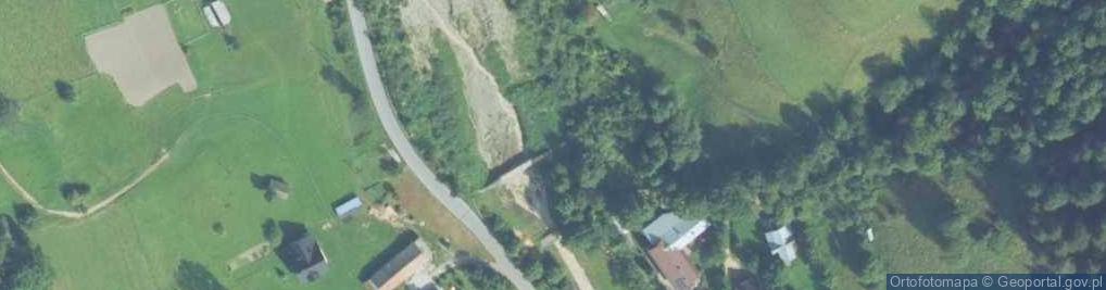 Zdjęcie satelitarne Wodospad