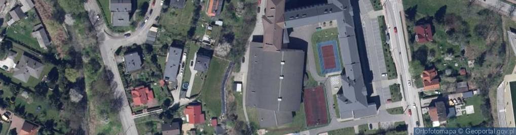 Zdjęcie satelitarne W Hali sportowej przy Gimnazjum Nr 1