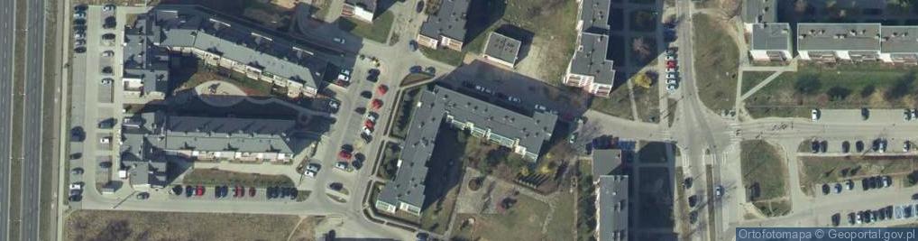 Zdjęcie satelitarne Wspólnota Mieszkaniowa nr 4 w Ciechanowie