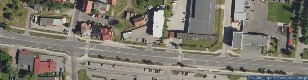 Zdjęcie satelitarne Centrum Ogumienia
