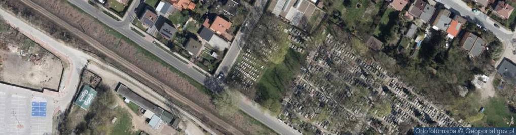 Zdjęcie satelitarne Cmentarz Mariawicki