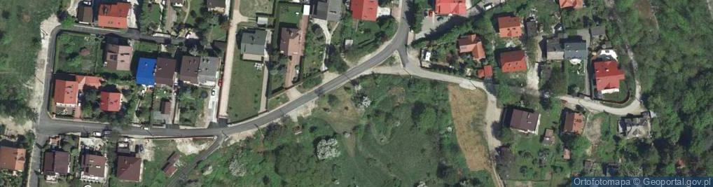 Zdjęcie satelitarne Fort "Krępak"