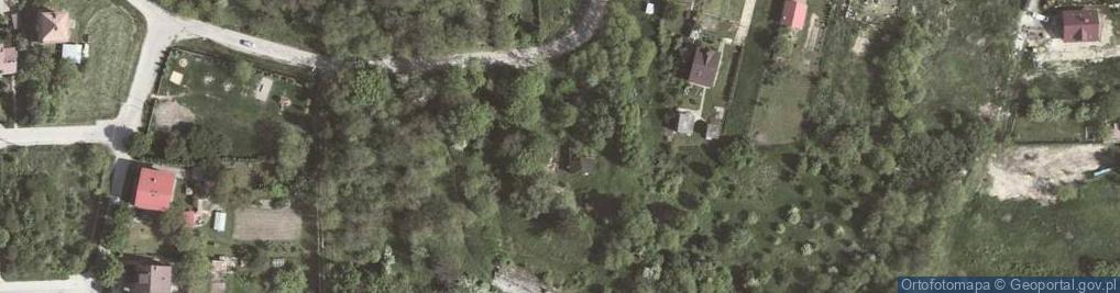 Zdjęcie satelitarne Fort "Skotniki"
