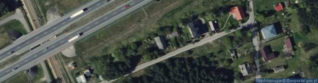 Zdjęcie satelitarne Mobilna wulkanizacja Wikigum