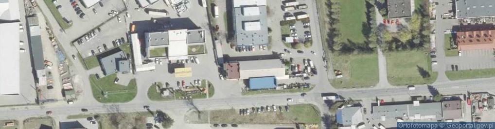 Zdjęcie satelitarne Moto-Przem
